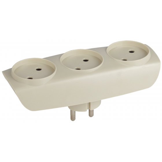 Фотография товара 'Эра SP-3-I Тройник 3гн, без заземл Б0017018'