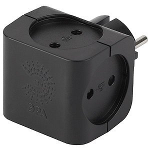 Фотография товара 'Эра SP-4-B Тройник 4гн, без заземл Б0008207'