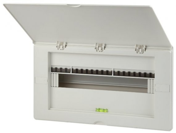 Фотография товара 'Эра Пластиковый бокс встраиваемый UNIQUE 20 модулей встраиваемый с белой крышкой Б0046856'