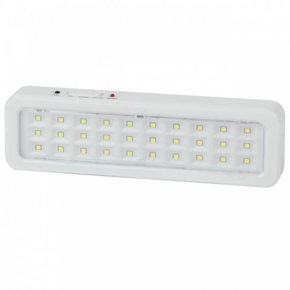Фотография товара 'Эра DBA-105-0-20 ЭРА Светильник светодиодный аварийный постоянный 30LED 5ч IP20 Б0044398'