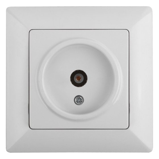 Фотография товара 'Эра Розетка Intro Solo 4-301-01 TV одиночная, СУ, белый Б0043368'