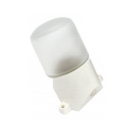 Фотография товара 'Эра Светильник для бани пласт/стекло, наклон IP65 E27 max 60Вт 158х116х85 Б0048407'