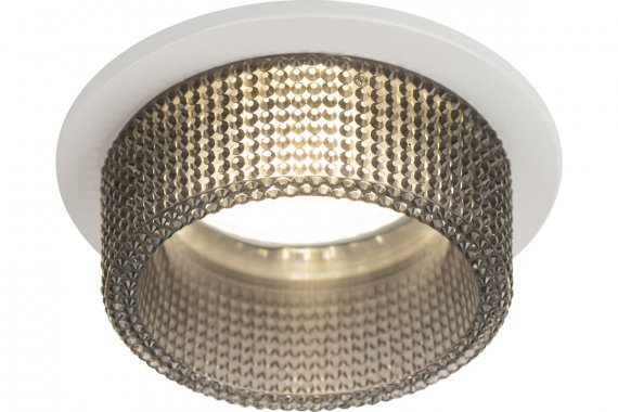 Фотография товара 'Эра Б0058414 Встраиваемый светильник декоративный DK109 WH/GR MR16 GU5.3'