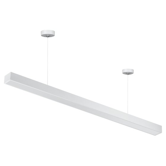 Фотография товара 'Эра Светильник LED Geometria SPO-116-W-40K-024 Block 24Вт 4000K 1750Лм IP40 1200х70х50 белый подвесной драйвер внутри Б0058866'