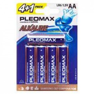 Фотография товара 'Эра Батарейки Pleomax LR6-4+1BL Alkaline C0021215'