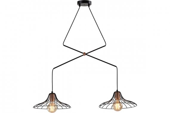 Фотография товара 'Эра Б0054975 Светильник подвесной (подвес) Rivoli Moonlight 5150-203 2 х Е27 40 Вт'