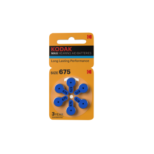 Фотография товара 'Эра Батарейки Kodak ZA675-6BL [KZA675-6] MAX Hearing Aid Б0051739'