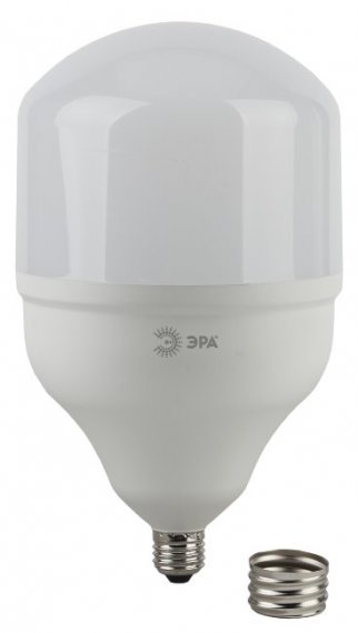 Фотография товара 'Эра Лампы СВЕТОДИОДНЫЕ POWER LED POWER T160-65W-4000-E27/E40 Б0027923'
