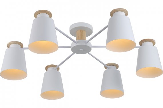 Фотография товара 'Эра Б0053436 Люстра Rivoli Adna 9112-306 6 * Е27 40 Вт модерн'