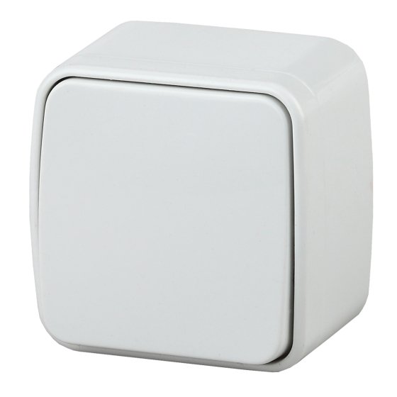 Фотография товара 'Эра Выключатель, 10А-250В, IP20, ОУ, Polo, белый (18/360/4320) Б0036092'