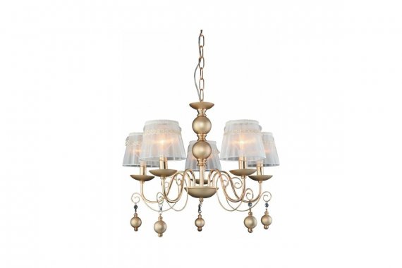 Фотография товара 'Эра Б0052475 Люстра Rivoli Kresentia 2141-205 5 х Е14 40 Вт'