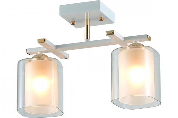 Фотография товара 'Эра Б0050836 Светильник потолочный Rivoli Helga 3100-302 2 * Е27 40 Вт'