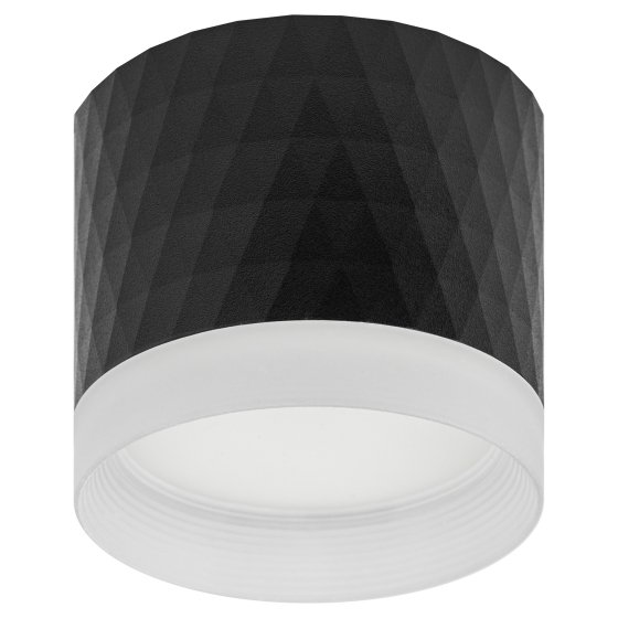 Фотография товара 'Эра Светильник настенно-потолочный спот OL37 BK под GX53 IP20 черный Б0056384'