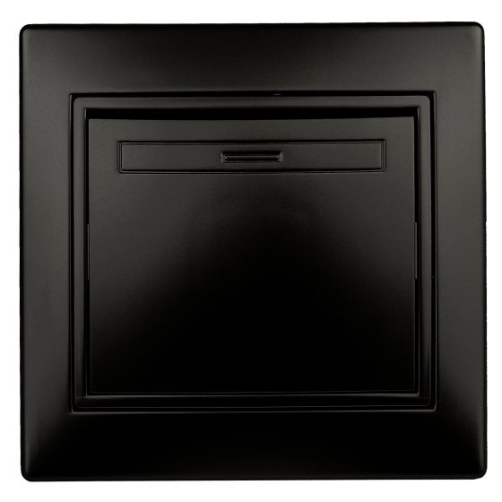 Фотография товара 'Эра Выключатель, 10А-250В, IP20, СУ, Plano, антрацит (10/200/2400) Б0044560'