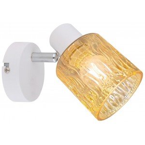 Фотография товара 'Эра Светильник настенно-потолочный спот Rivoli Gretta 7066-701 1 х Е14 40 Вт поворотный Б0055375'