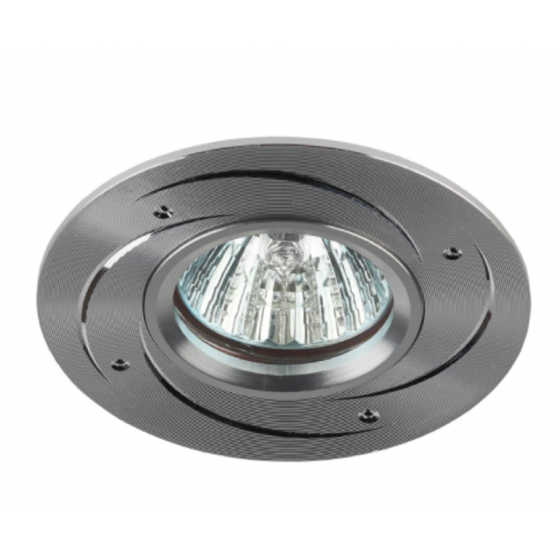 Фотография товара 'Эра Светильник KL43 SL /1 литой "алюминевый " MR16,12V/220V, 50W, Б0049562'