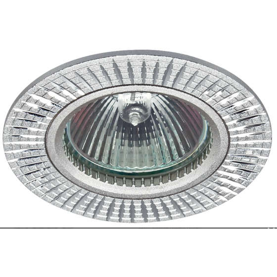 Фотография товара 'Эра Встраиваемый светильник алюминиевый KL32 AL/SL/1 MR16 12V 50W, Б0049559'