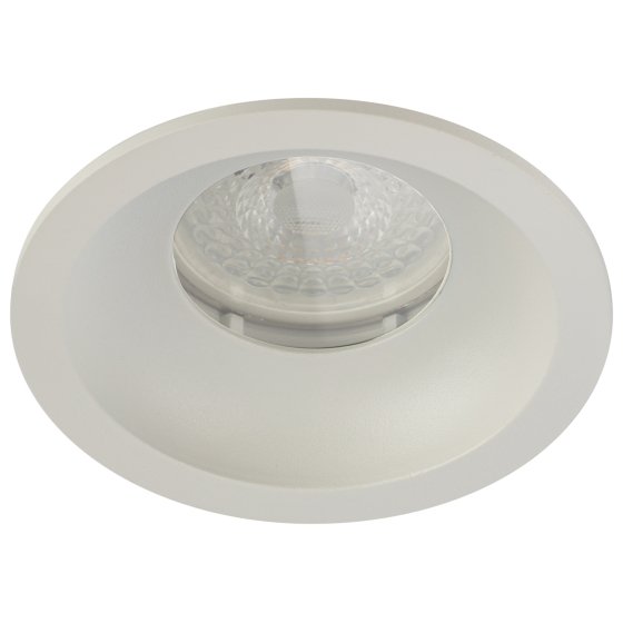 Фотография товара 'Эра Встраиваемый светильник влагозащищенный WR4 SWH MR16/GU5.3 IP44 белый матовый Б0061185'