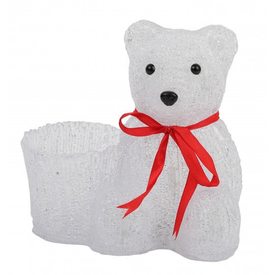 Фотография товара 'Эра Фигура LED Медвежонок с корзинкой, 3АА (12/48), Б0047974'