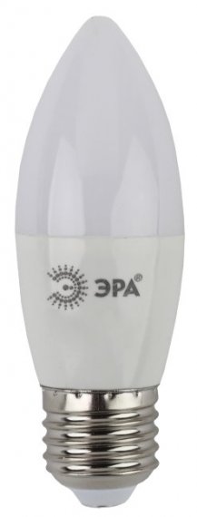 Фотография товара 'Эра Лампа светодиодная ECO LED B35-10W-827-E27 (диод, свеча, 10Вт, тепл, E27) Б0032962'