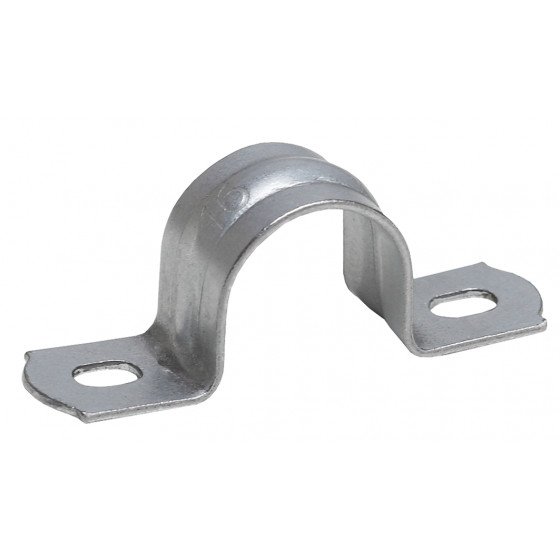 Фотография товара 'Эра Скоба металлическая однолапковая d 10-11мм, Б0036395'