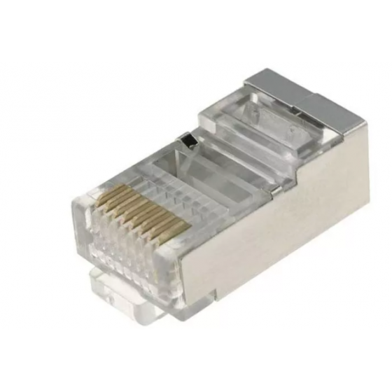 Фотография товара 'Эра Джек ЭРА RJF-1 RJ-45 8P8C CAT 5e экранированный, Б0048301'