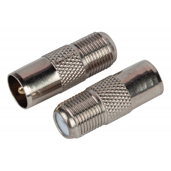 Фотография товара 'Эра Переходник ЭРА Simple RS-A01-1 гнездо F-штекер TV, Б0048289'