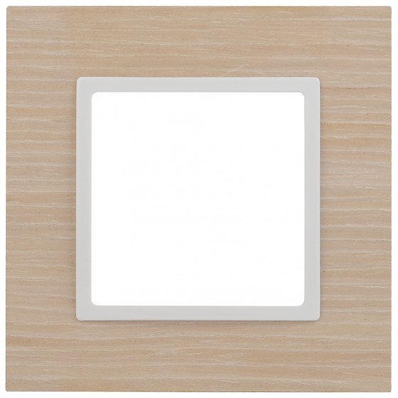 Фотография товара 'Эра Рамка на 1 пост, дерево, Б0049148'