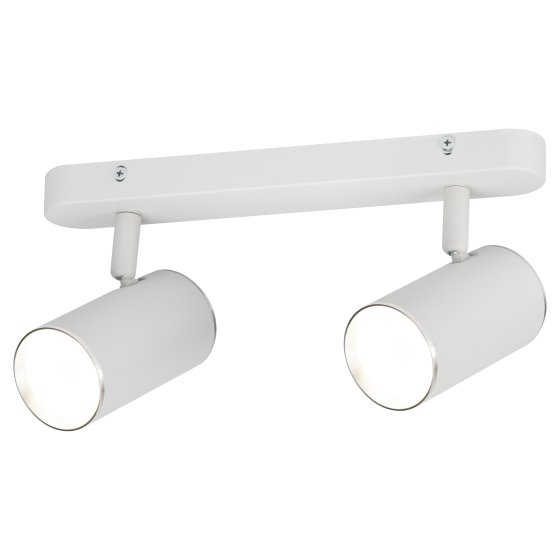 Фотография товара 'Эра Светильник настенно-потолочный спот OL35-2 WH MR16 GU10 IP20 белый хром Б0056365'