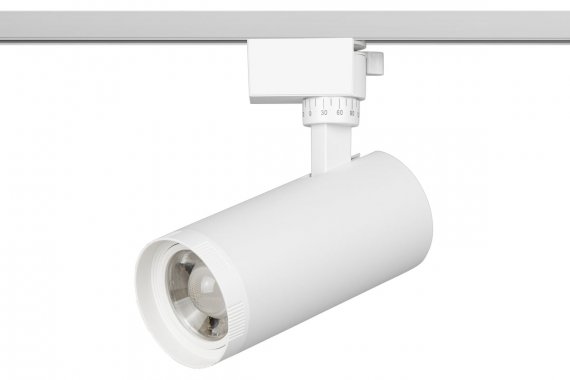 Фотография товара 'Эра Б0054442 Трековый светильник однофазный TR59 - 2040 WH светодиодный 20Вт 4000К'