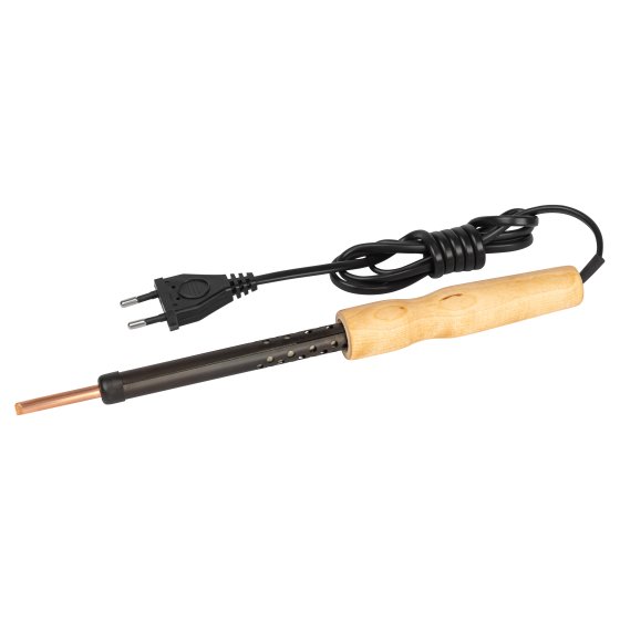 Фотография товара 'Эра Паяльник ЭПЦН с деревянной рукояткой 230 В 40 Вт, Б0061031'