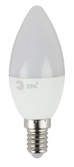 Фотография товара 'Эра Лампа светодиодная LED B35-11W-860-E14 (диод, свеча, 11Вт, хол, E14) Б0032984'