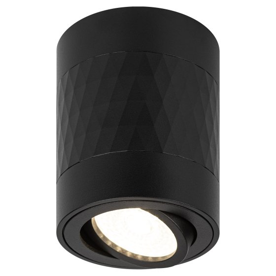 Фотография товара 'Эра Светильник настенно-потолочный спот OL33 BK MR16 GU10 IP20 черный Б0056378'
