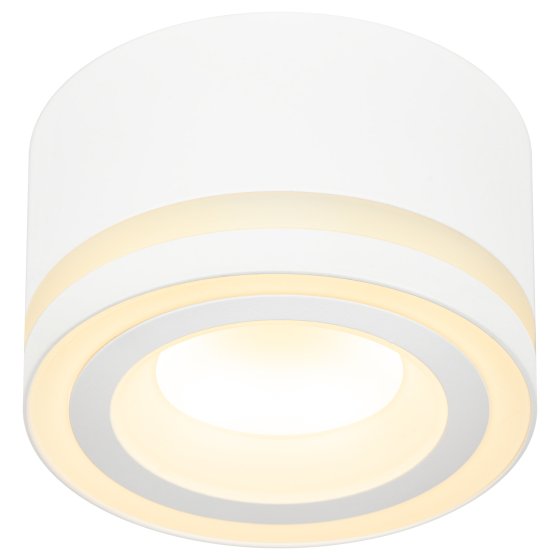 Фотография товара 'Эра Светильник настенно-потолочный спот OL51 WH GX53 IP20 белый Б0059804'