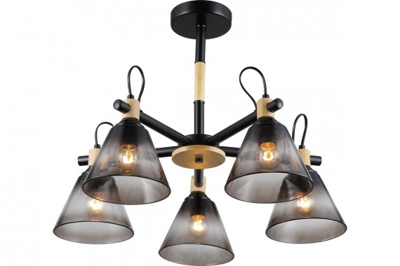 Фотография товара 'Эра Б0053432 Люстра Rivoli Elmira 9117-305 5 * Е27 40 Вт'