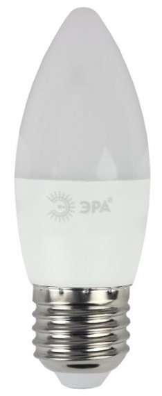 Фотография товара 'Эра Лампа светодиодная LED B35-7W-860-E27 (диод, свеча, 7Вт, хол, E27) Б0031413'