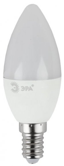 Фотография товара 'Эра Лампа светодиодная LED B35-9W-860-E14 (диод, свеча, 9Вт, хол, E14) Б0031403'