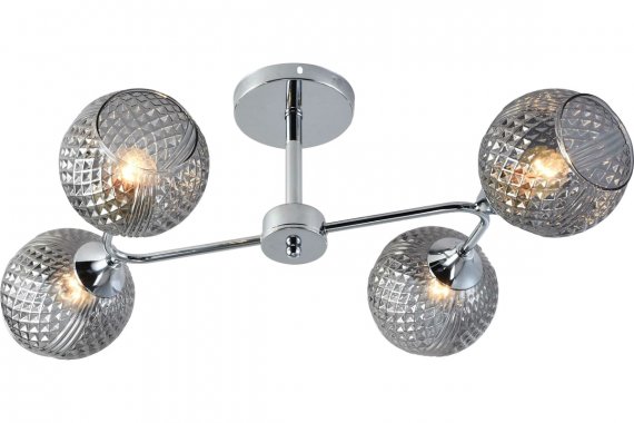 Фотография товара 'Эра Б0055383 Люстра Rivoli Haley 3137-304 4 х Е27 60 Вт'