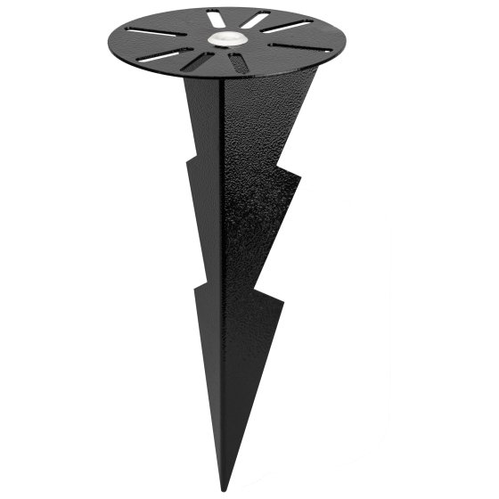 Фотография товара 'Эра Держатель грунтовый ДГ-03 для установки опор под светильники НТУ (шары) Б0059930'