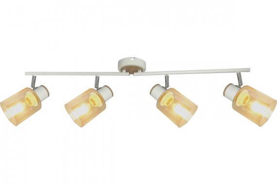Фотография товара 'Эра Б0054663 Светильник настенно-потолочный спот Rivoli Jamilly 7057-704 4 х Е27 40 Вт'