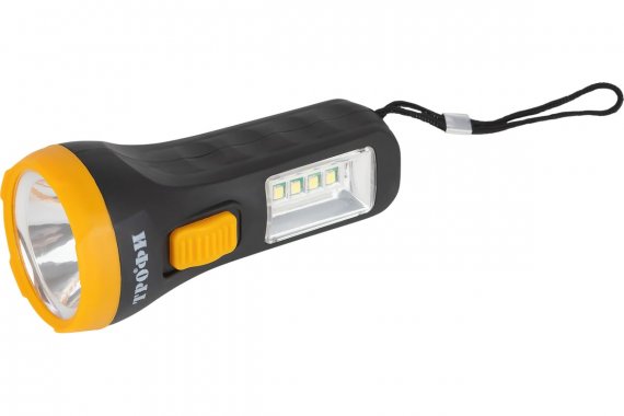 Фотография товара 'Эра Б0054034 Светодиодный фонарь Трофи UB-101 универсальный на батарейках 1Вт 1 SMD+4 LED'