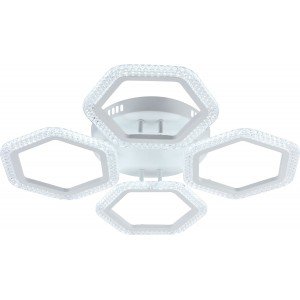 Фотография товара 'Эра Светильник потолочный светодиодный Rivoli Nancy 6111-104 80 Вт LED 2800К - 6200К модерн с пультом Б0060846'