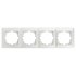 Фотография товара 'Эра Рамка для розеток и выключателей Intro Solo 4-504-06 на 4 поста, СУ, перламутр Б0053997'
