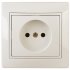 Фотография товара 'Эра Розетка Intro Plano 1-201-02 без заземления 2P, 16А-250В, IP20, СУ, слоновая кость Б0053861'