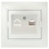 Фотография товара 'Эра Розетка Intro Plano 1-303-06 информационная RJ45, IP20, СУ, перламутр Б0053987'