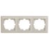 Фотография товара 'Эра Рамка для розеток и выключателей Intro Solo 4-503-02 на 3 поста, СУ, слоновая кость Б0043418'