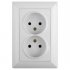 Фотография товара 'Эра Розетка 2х2P, 16А-250В, СУ, Solo, белый Б0043326'