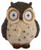 Фотография товара 'Эра ERAFYS01-12 Садовый светильник Сова коричневая на солнечной батарее, полистоун, 13 см Б0044844'