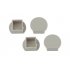 Фотография товара 'Эра Набор заглушек для профиля LF281, 4 глухие круглые Б0039459'