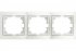 Фотография товара 'Эра Рамка для розеток и выключателей Intro Plano 1-503-06 на 3 поста горизонтальная, СУ, перламутр Б0053990'